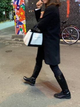 ふちゃんさん（レディース・167cm）の冬コーディネート