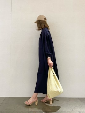 「サマンサタバサ」｜「アイテム（ワンピース/ドレス）」を使った、strakuさん（レディース・160cm）の春コーディネート