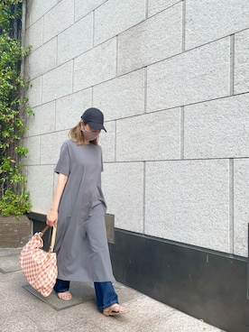 「サマンサタバサ」｜「アイテム（ワンピース/ドレス）」を使った、strakuさん（レディース・160cm）の春コーディネート