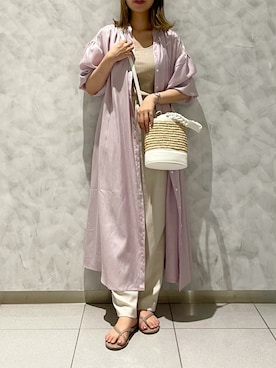 「サマンサタバサ」｜「アイテム（ワンピース/ドレス）」を使った、strakuさん（レディース・160cm）の春コーディネート