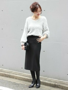 mai*さん（レディース・170cm）の冬コーディネート