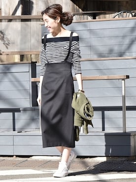 「Spick & Span（スピックアンドスパン）のアイテム（スニーカー）」を使った、mai*さん（レディース・170cm）の春コーディネート