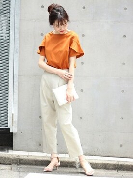 「Pippichic（ピッピシック）のアイテム」を使った、mai*さん（レディース・170cm）の夏コーディネート