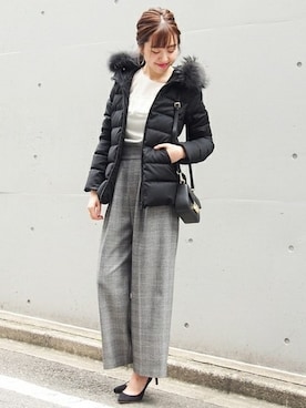 「TATRAS」｜「アイテム（パンプス）」を使った、mai*さん（レディース・170cm）の夏コーディネート