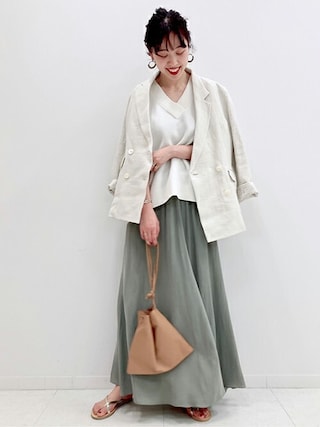 Spick & Span（スピックアンドスパン）の「リネンダブルブレスト