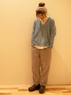 akane さん（レディース・160cm）の冬コーディネート