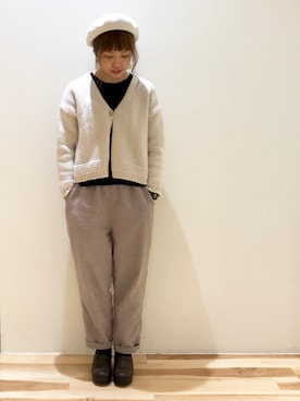 akane さん（レディース・160cm）の冬コーディネート