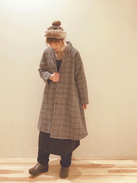 akane さん（レディース・160cm）の冬コーディネート