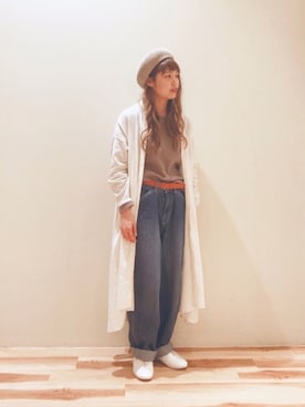 akane さん（レディース・160cm）の冬コーディネート