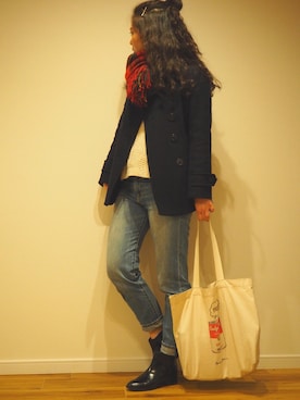 かなさん(レディース・160cm)の冬コーディネート