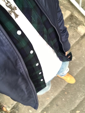 「Subcrew（サブクルー）のアイテム」を使った、Wwwailun さん（メンズ・169cm）の春コーディネート