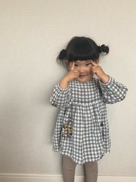 「アイテム（ワンピース/ドレス）」を使った、yさん（レディース・90cm）の夏コーディネート