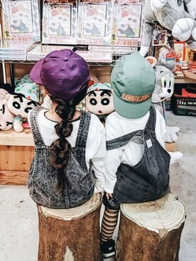 ▹▸gagagiさん（キッズ・110cm）の春コーディネート