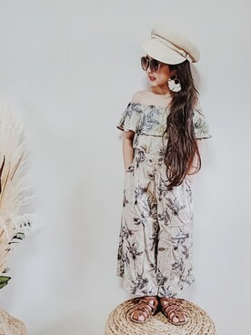 ▹▸gagagiさん（キッズ・110cm）の夏コーディネート