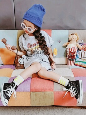 ▹▸gagagiさん(キッズ・110cm)の夏コーディネート