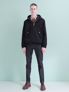 「EMMA  CLOTHES」｜「アイテム（マウンテンパーカー）」を使った、EMMA CLOTHESさん（メンズ・178cm）の冬コーディネート