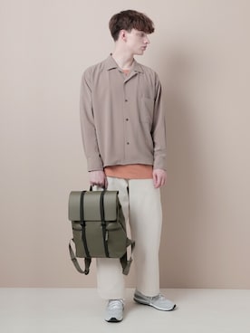 「GASTON LUGA（ガストンルーガ）のアイテム」を使った、EMMA CLOTHESさん（メンズ・178cm）の夏コーディネート