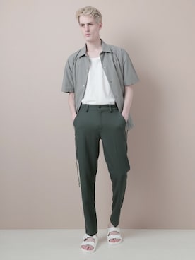 EMMA CLOTHESさん（メンズ・185cm）の夏コーディネート