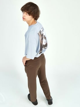 「Mark Gonzales（マーク・ゴンザレス）のアイテム」を使った、EMMA CLOTHESさん（メンズ・184cm）の夏コーディネート