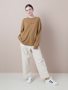 「EMMA  CLOTHES」｜「アイテム（チノパンツ）」を使った、EMMA CLOTHESさん（メンズ・175cm）の夏コーディネート