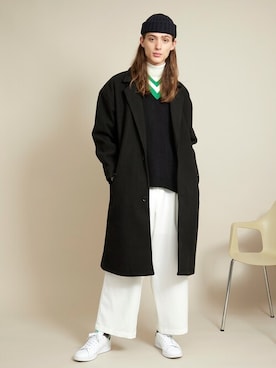 「EMMA CLOTHES（エマクローズ）のアイテム（ジャケット/アウター）」を使った、EMMA CLOTHESさん（メンズ・180cm）の秋コーディネート