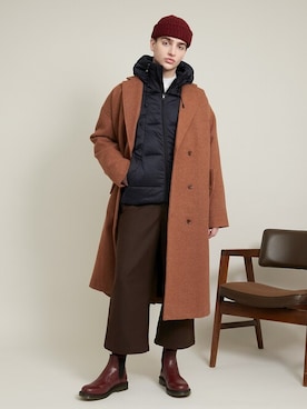 「EMMA CLOTHES（エマクローズ）のアイテム（ジャケット/アウター）」を使った、EMMA CLOTHESさん（メンズ・178cm）の冬コーディネート