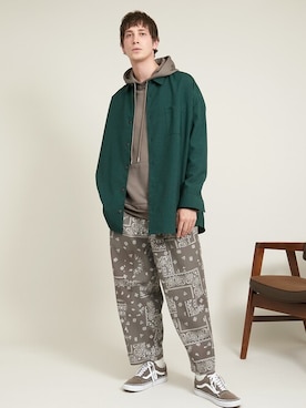 EMMA CLOTHESさん（メンズ・184cm）の冬コーディネート