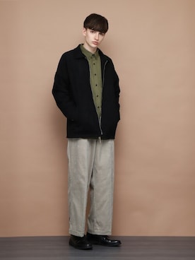EMMA CLOTHESさん（メンズ・178cm）の冬コーディネート