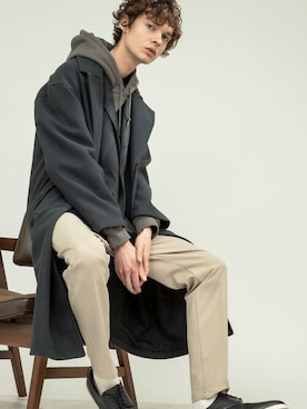 「EMMA CLOTHES（エマクローズ）のアイテム（ジャケット/アウター）」を使った、EMMA CLOTHESさん（メンズ・178cm）の冬コーディネート