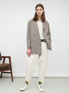 「EMMA CLOTHES（エマクローズ）のアイテム（ジャケット/アウター）」を使った、EMMA CLOTHESさん（メンズ・180cm）の冬コーディネート