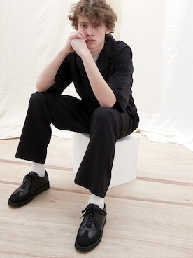 「EMMA  CLOTHES」｜「アイテム（その他シューズ）」を使った、EMMA CLOTHESさん（メンズ・181cm）の春コーディネート