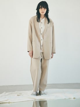「EMMA CLOTHES（エマクローズ）のアイテム（ジャケット/アウター）」を使った、EMMA CLOTHESさん（メンズ・175cm）の春コーディネート