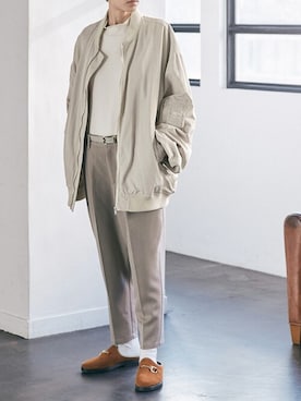 「EMMA CLOTHES（エマクローズ）のアイテム（ジャケット/アウター）」を使った、EMMA CLOTHESさん（メンズ・168cm）の春コーディネート