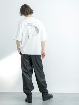「EMMA CLOTHES（エマクローズ）のアイテム」を使った、EMMA CLOTHESさん（メンズ・184cm）の春コーディネート