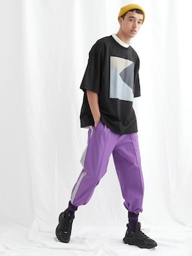 「EMMA CLOTHES（エマクローズ）のアイテム」を使った、EMMA CLOTHESさん（メンズ・183cm）の春コーディネート