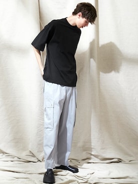 「EMMA CLOTHES（エマクローズ）のアイテム」を使った、EMMA CLOTHESさん（メンズ・182cm）の春コーディネート