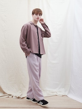 「EMMA CLOTHES（エマクローズ）のアイテム」を使った、EMMA CLOTHESさん（メンズ・178cm）の春コーディネート