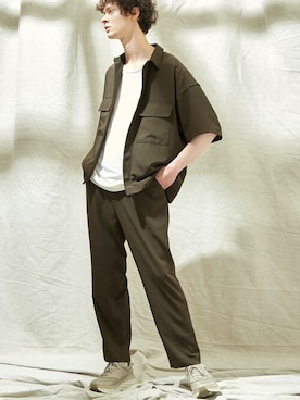 「EMMA CLOTHES（エマクローズ）のアイテム」を使った、EMMA CLOTHESさん（メンズ・185cm）の春コーディネート