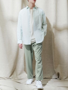 「EMMA CLOTHES（エマクローズ）のアイテム」を使った、EMMA CLOTHESさん（メンズ・178cm）の春コーディネート