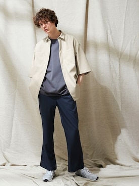 「EMMA CLOTHES（エマクローズ）のアイテム」を使った、EMMA CLOTHESさん（メンズ・185cm）の春コーディネート