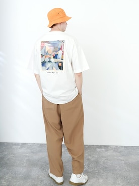 「EMMA CLOTHES（エマクローズ）のアイテム」を使った、EMMA CLOTHESさん（メンズ・185cm）の春コーディネート