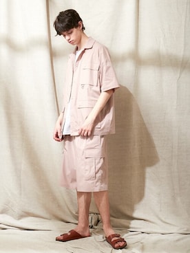 「EMMA CLOTHES（エマクローズ）のアイテム」を使った、EMMA CLOTHESさん（メンズ・182cm）の春コーディネート