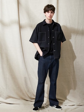 「EMMA CLOTHES（エマクローズ）のアイテム」を使った、EMMA CLOTHESさん（メンズ・182cm）の春コーディネート