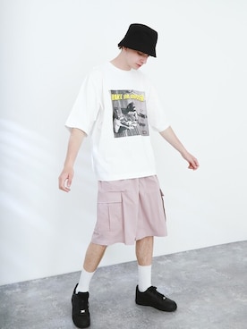 「EMMA CLOTHES（エマクローズ）のアイテム」を使った、EMMA CLOTHESさん（メンズ・185cm）の春コーディネート