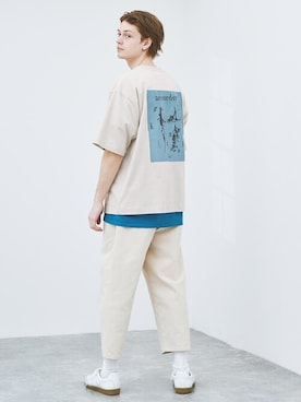 「EMMA CLOTHES（エマクローズ）のアイテム」を使った、EMMA CLOTHESさん（メンズ・178cm）の春コーディネート