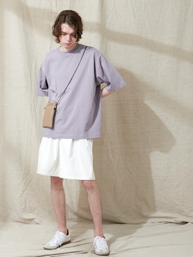 「EMMA CLOTHES（エマクローズ）のアイテム」を使った、EMMA CLOTHESさん（メンズ・180cm）の夏コーディネート