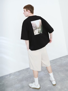 「EMMA CLOTHES（エマクローズ）のアイテム」を使った、EMMA CLOTHESさん（メンズ・185cm）の夏コーディネート