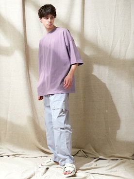 「EMMA CLOTHES（エマクローズ）のアイテム」を使った、EMMA CLOTHESさん（メンズ・182cm）の夏コーディネート