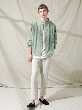 「EMMA CLOTHES（エマクローズ）のアイテム」を使った、EMMA CLOTHESさん（メンズ・185cm）の夏コーディネート