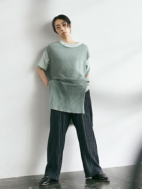 「EMMA CLOTHES（エマクローズ）のアイテム」を使った、EMMA CLOTHESさん（メンズ・168cm）の夏コーディネート